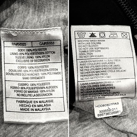 ★ Nike Red & Black Full Zip Vintage Track Jacket ★ - Picture 7 of 8